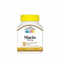 Витамин B-3 21st Century Niacin 250mg 110 tabs